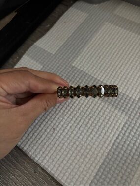 Elizabeth Cole Adelia Cuff Bracelet - Swarovski Crystals XS